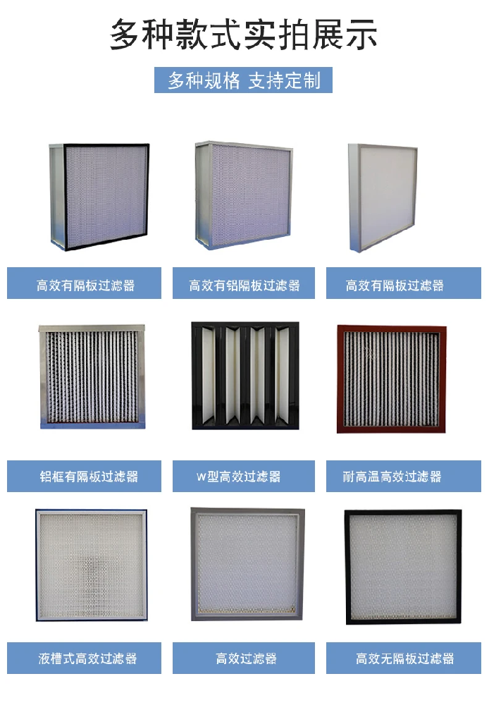 初效，中效，高效過濾器的區(qū)別是什么？